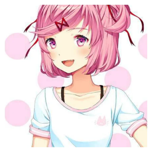 🌨 Стикер «‧ ₊ ?⊹ нацуки ₊ .°» для Telegram
