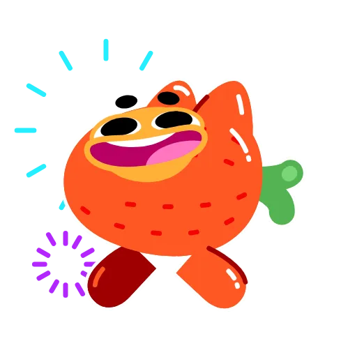👏 Стикер «Sweet Carrot» для Telegram