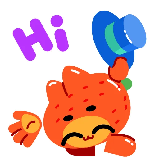 👋 Стикер «Sweet Carrot» для Telegram