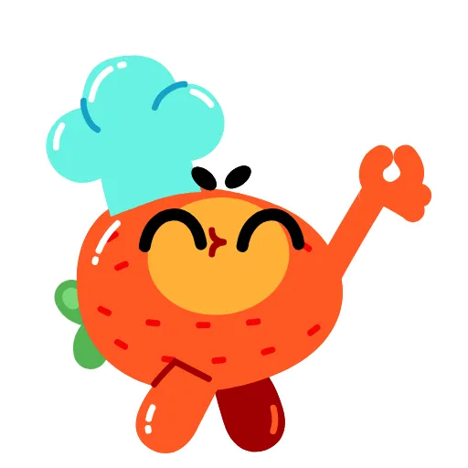 👌 Стикер «Sweet Carrot» для Telegram
