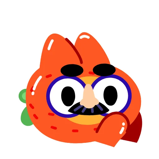 🥸 Стикер «Sweet Carrot» для Telegram