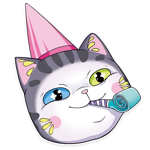 🎉 Стикер «Sweet Cat» для Telegram