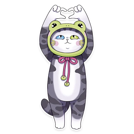 🐸 Стикер «Sweet Cat» для Telegram