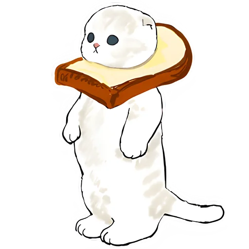 🥖 Стикер «Сладкие котята» для Telegram