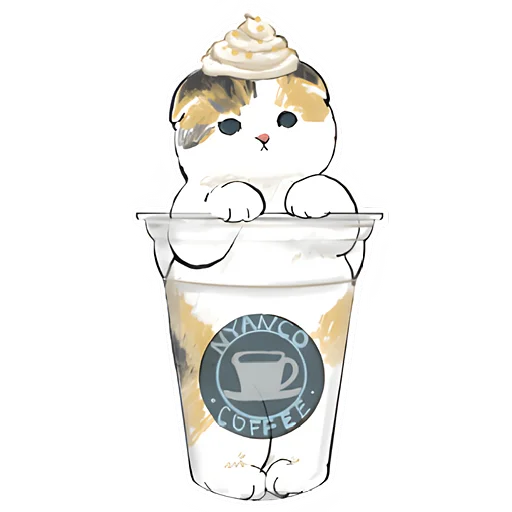 🍦 Стикер «Сладкие котята» для Telegram