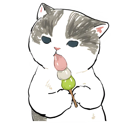 🍭 Стикер «Сладкие котята» для Telegram
