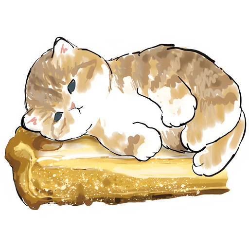 🍕 Стикер «Сладкие котята» для Telegram