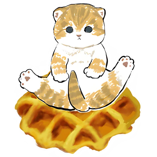 🤪 Стикер «Сладкие котята» для Telegram