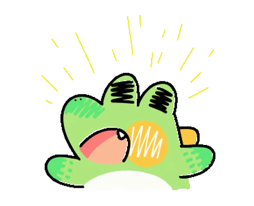 ✨ Стикер «Sweet Croc» для Telegram