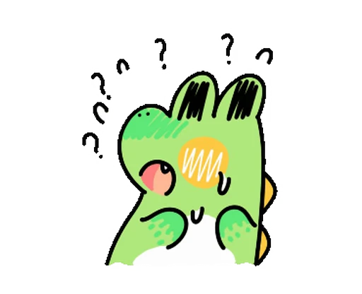 ❓ Стикер «Sweet Croc» для Telegram