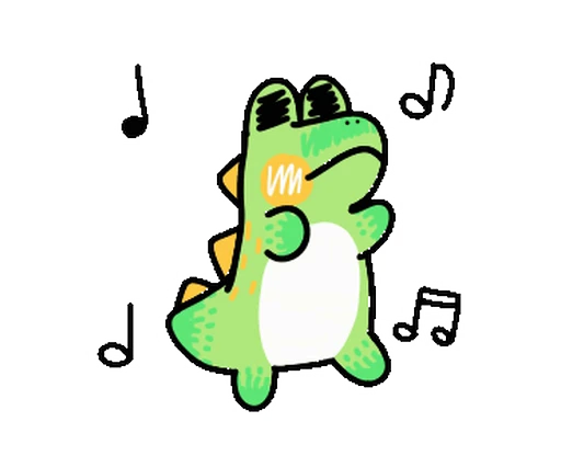 🎶 Стикер «Sweet Croc» для Telegram