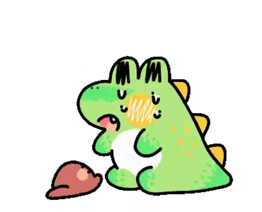 😭 Стикер «Sweet Croc» для Telegram