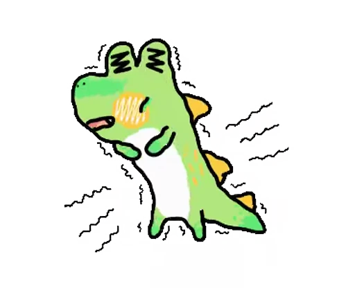 😖 Стикер «Sweet Croc» для Telegram