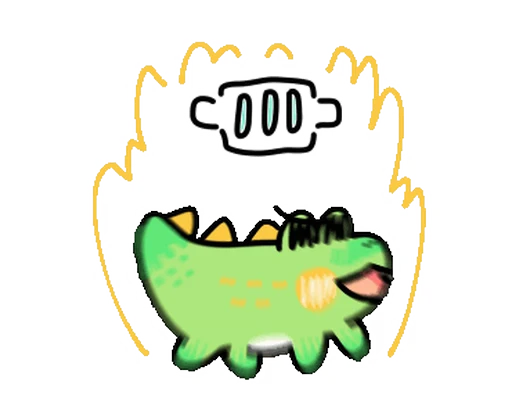 🔋 Стикер «Sweet Croc» для Telegram