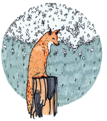 🦊 Стикер «Sweet Dreams» для Telegram