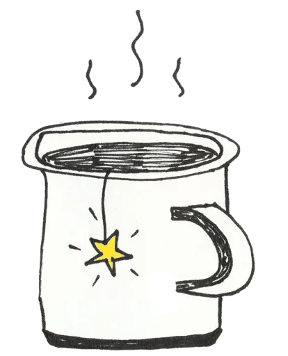 🍵 Стикер «Sweet Dreams» для Telegram