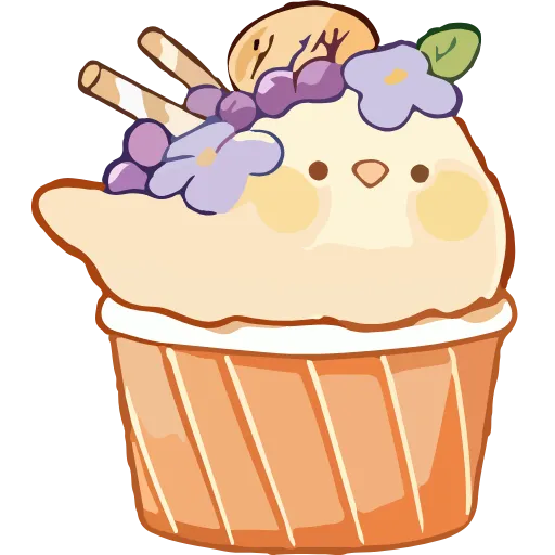 🐤 Эмодзи «(*・ω・)ﾉsweetieanml» для Telegram