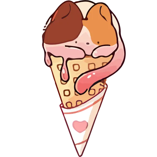 🐱 Эмодзи «(*・ω・)ﾉsweetieanml» для Telegram