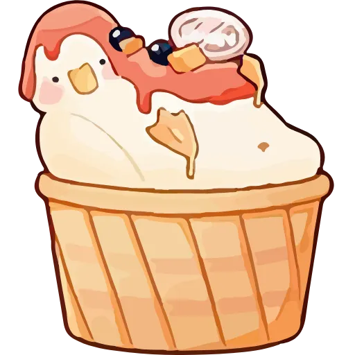 🐣 Эмодзи «(*・ω・)ﾉsweetieanml» для Telegram