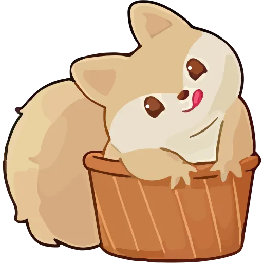 🦊 Эмодзи «(*・ω・)ﾉsweetieanml» для Telegram