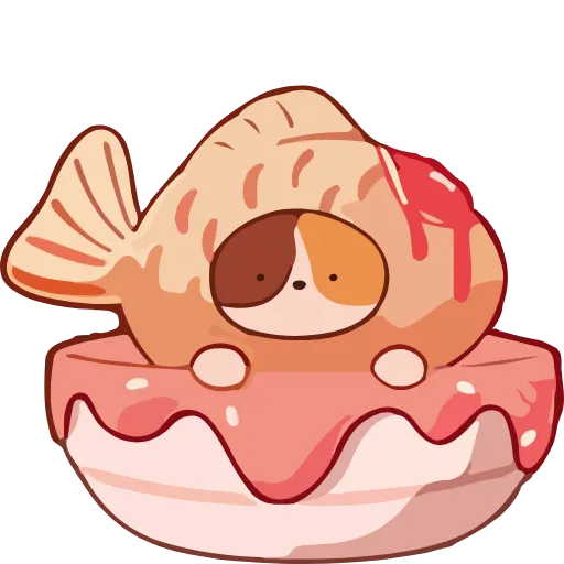 🎂 Эмодзи «(*・ω・)ﾉsweetieanml» для Telegram