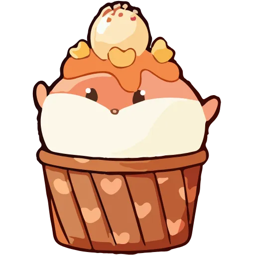 🐹 Эмодзи «(*・ω・)ﾉsweetieanml» для Telegram