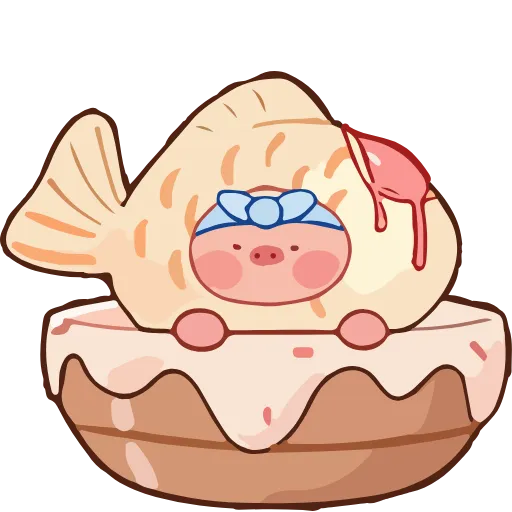 🐽 Эмодзи «(*・ω・)ﾉsweetieanml» для Telegram