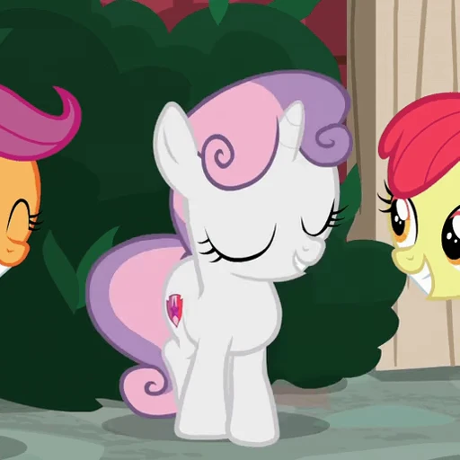 ☺️ Стикер «Sweetie Belle» для Telegram