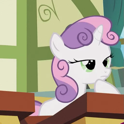 😊 Стикер «Sweetie Belle» для Telegram