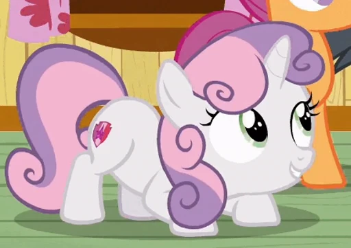 😀 Стикер «Sweetie Belle» для Telegram