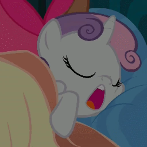 😴 Стикер «Sweetie Belle» для Telegram