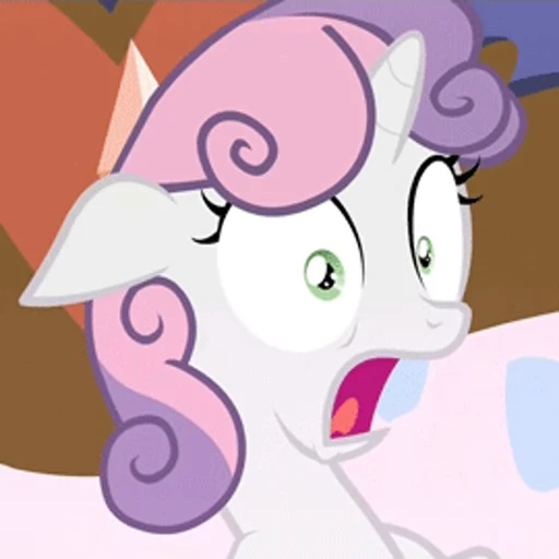 😨 Стикер «Sweetie Belle» для Telegram