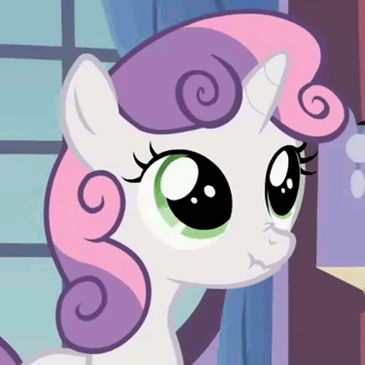 😶 Стикер «Sweetie Belle» для Telegram