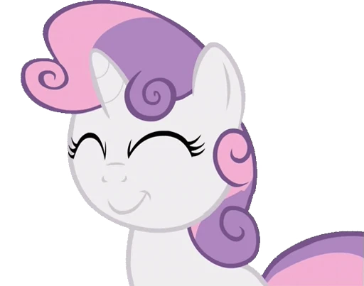😊 Стикер «Sweetie Belle» для Telegram