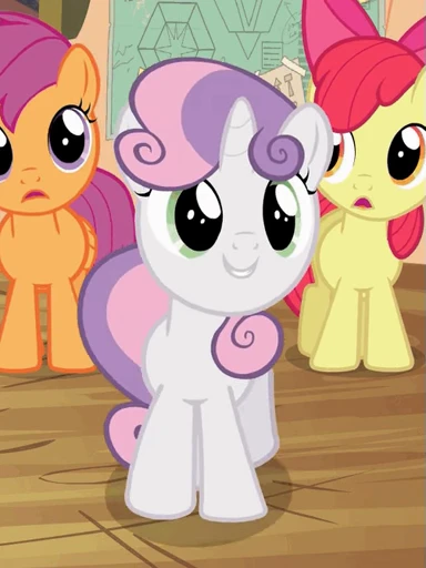 ☺️ Стикер «Sweetie Belle» для Telegram