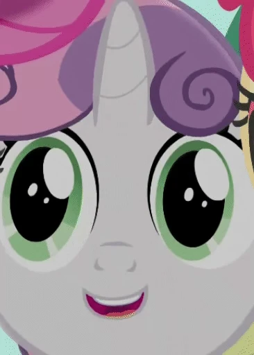 😃 Стикер «Sweetie Belle» для Telegram