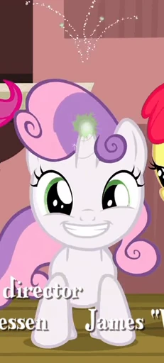 😃 Стикер «Sweetie Belle» для Telegram