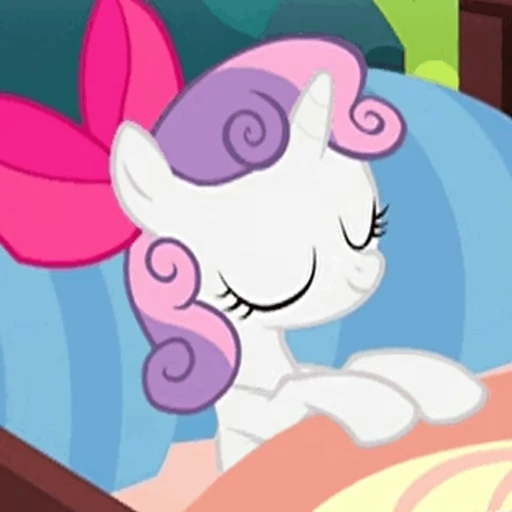😴 Стикер «Sweetie Belle» для Telegram