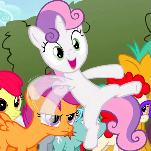 😃 Стикер «Sweetie Belle» для Telegram