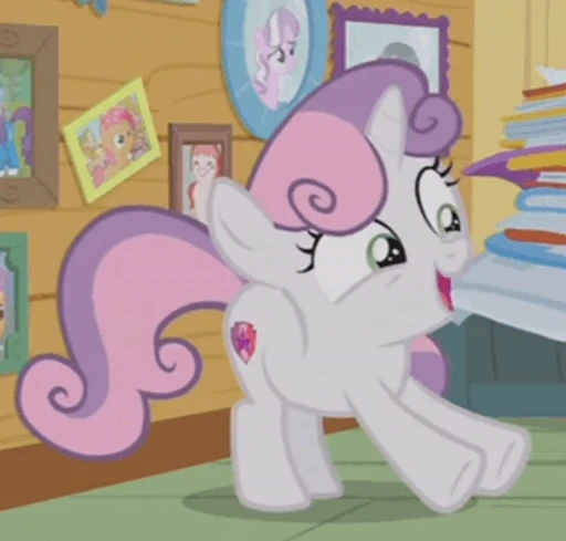 😁 Стикер «Sweetie Belle» для Telegram