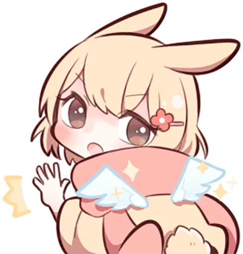 😇 Стикер «Sweetie Bunny (2)» для Telegram