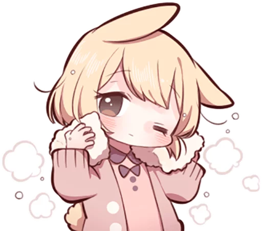 🛁 Стикер «Sweetie Bunny (2)» для Telegram