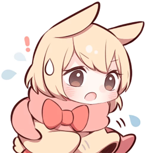 😮 Стикер «Sweetie Bunny (2)» для Telegram