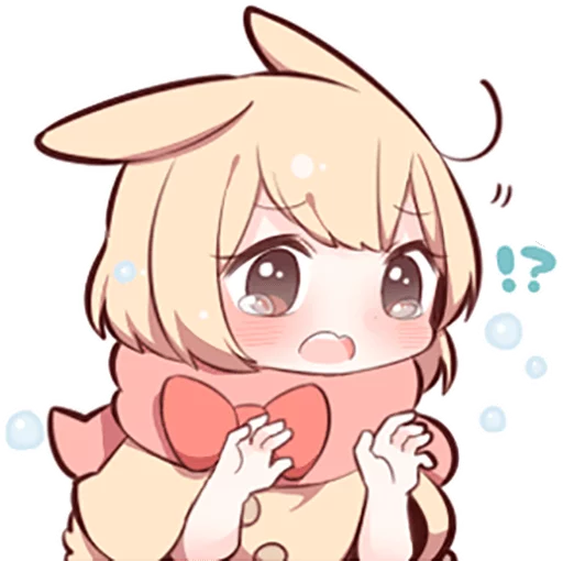 😭 Стикер «Sweetie Bunny (2)» для Telegram