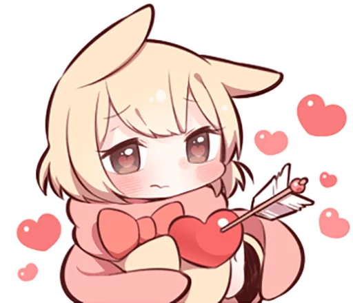 💘 Стикер «Sweetie Bunny (2)» для Telegram