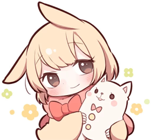 🙂 Стикер «Sweetie Bunny (2)» для Telegram