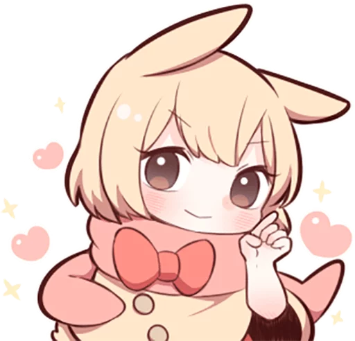 ☝ Стикер «Sweetie Bunny (2)» для Telegram