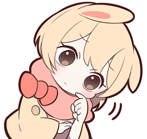 🤔 Стикер «Sweetie Bunny» для Telegram