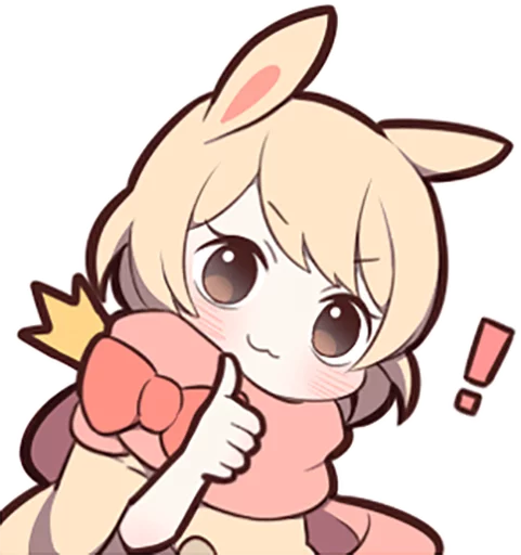 👍 Стикер «Sweetie Bunny» для Telegram