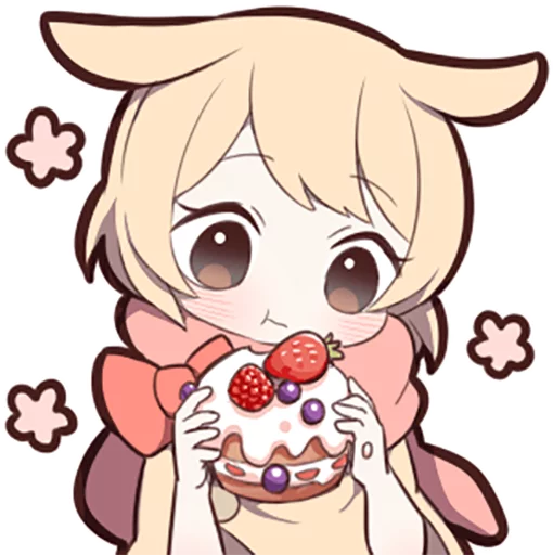 🎂 Стикер «Sweetie Bunny» для Telegram